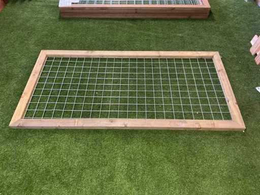 Mesh Panel With Frame Impregnated Spruce 180x90 cm