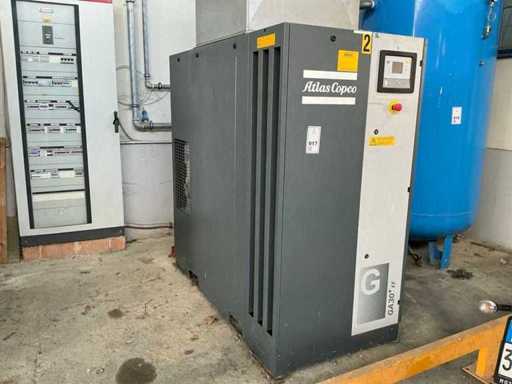2016 ATLAS COPCO GA30 Compressore d'aria a vite