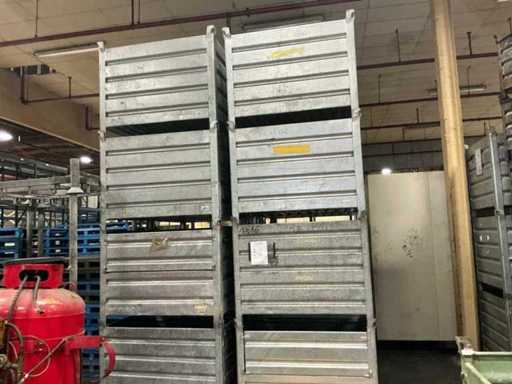 Caisses d’empilement métalliques (19x)