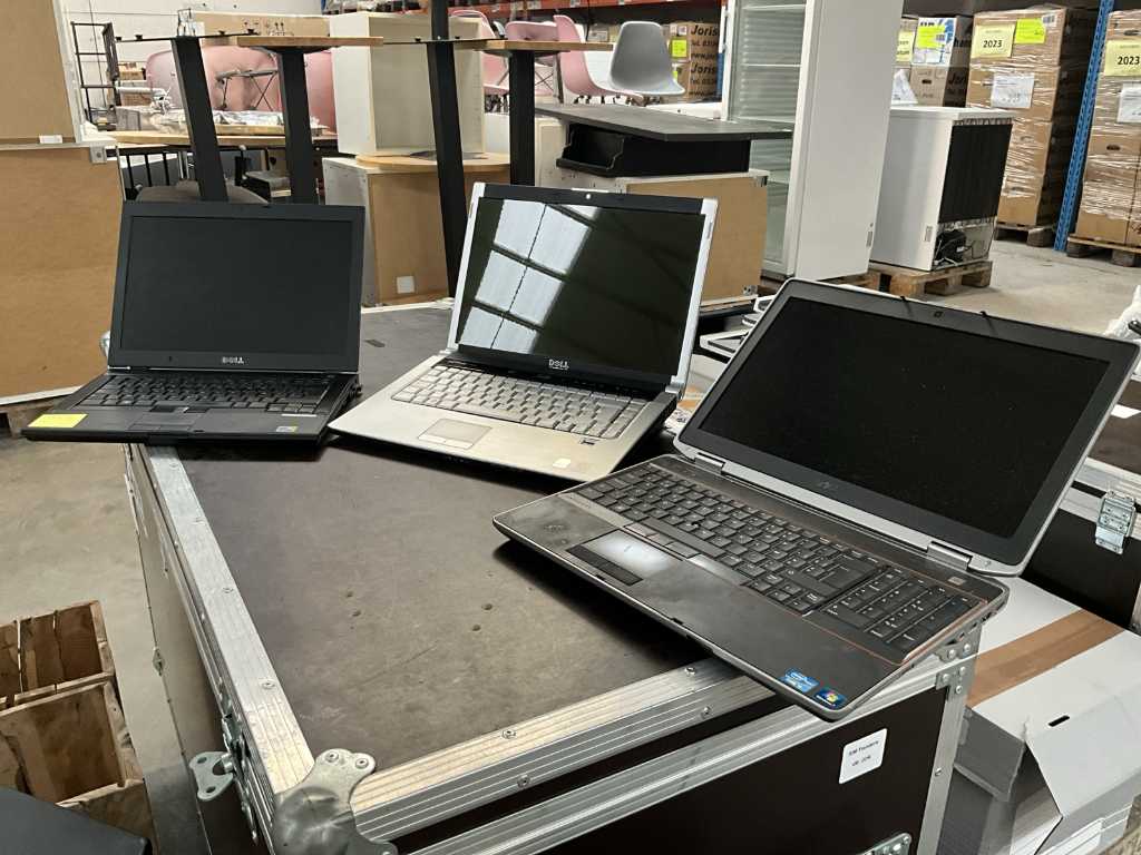 3 ordinateurs portables DELL