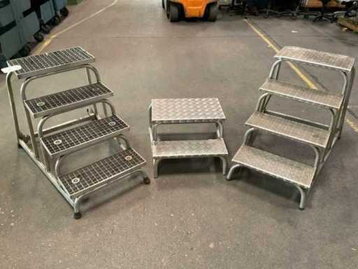 Lote mixto de escaleras