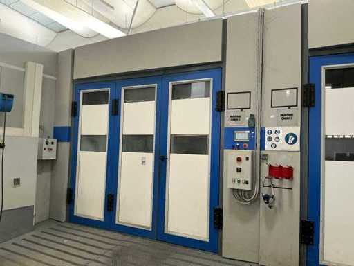 Cabina di verniciatura e asciugatura