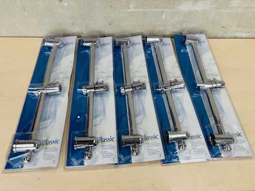 Bara de duș Finess (x5) cu glisor reglabil