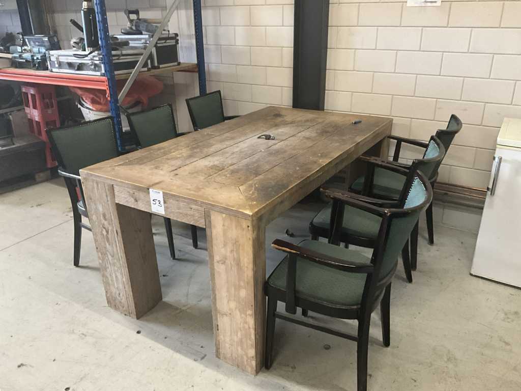 Table de salle à manger + chaises