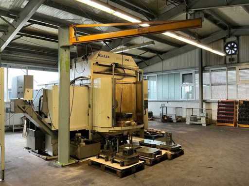 Grue à foc montée sur colonne - DEMAG - 1996