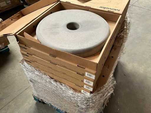 Beton cu bază Movelar Parasol 30 kg ?54,1 x 6 cm înălțime (15x)