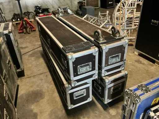 Flight case (4x)