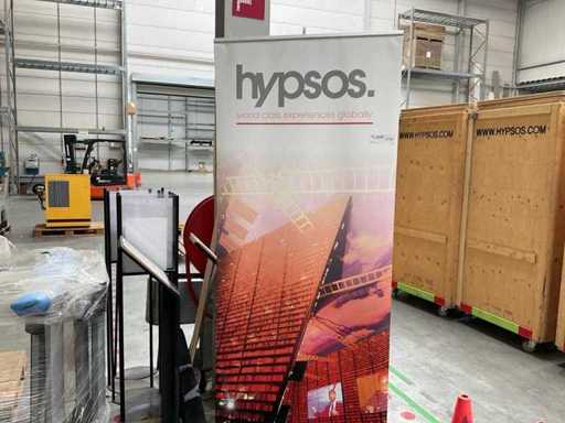 Expresso Werbebanner und Unterschrift