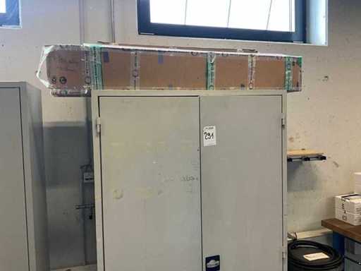 Cabinet with contents