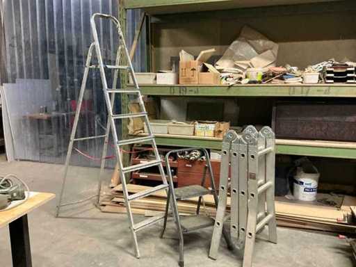 Échelle et escaliers (3x)