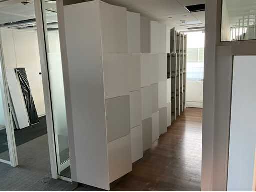 Metra Electronic – Verriegelungssystem Schließschrank – 500x245x45 cm 