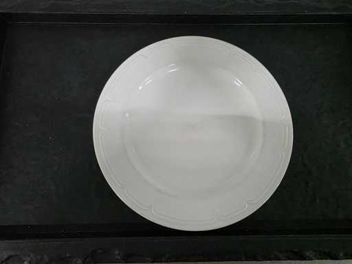 Continental - Assiette en porcelaine (50x)