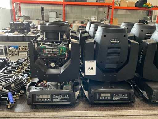 HQ power Lineo Beam Led ruchomą głowicą (6x)