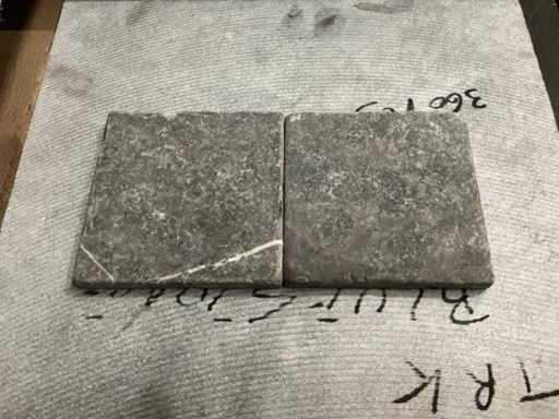 Marbre noir de dinde Carrelage de jardin en pierre naturelle