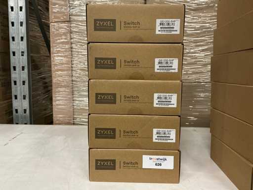 Zyxel GS1200-5HP v2 Schalter (5x)