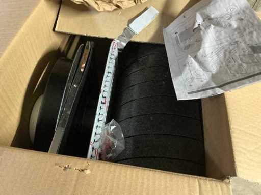 Batch of parts for ventilation system