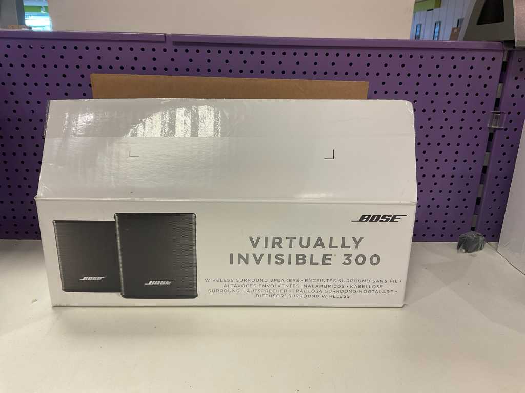 Bose virtually invisible 300 best sale not working