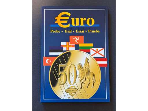 Euro Samples, boek, complete specimen, Vaticaan, en nog veel meer. Zelden!