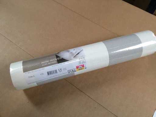 Royal Dutchbat exp Vliesbehang blokstreep grijs/wit Behang (288x)