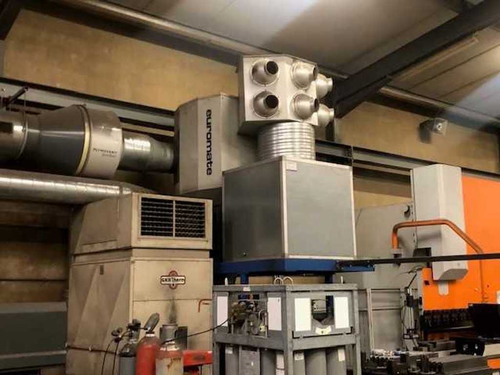Lincoln Euromate - Plymovent - Welding fume extraction system