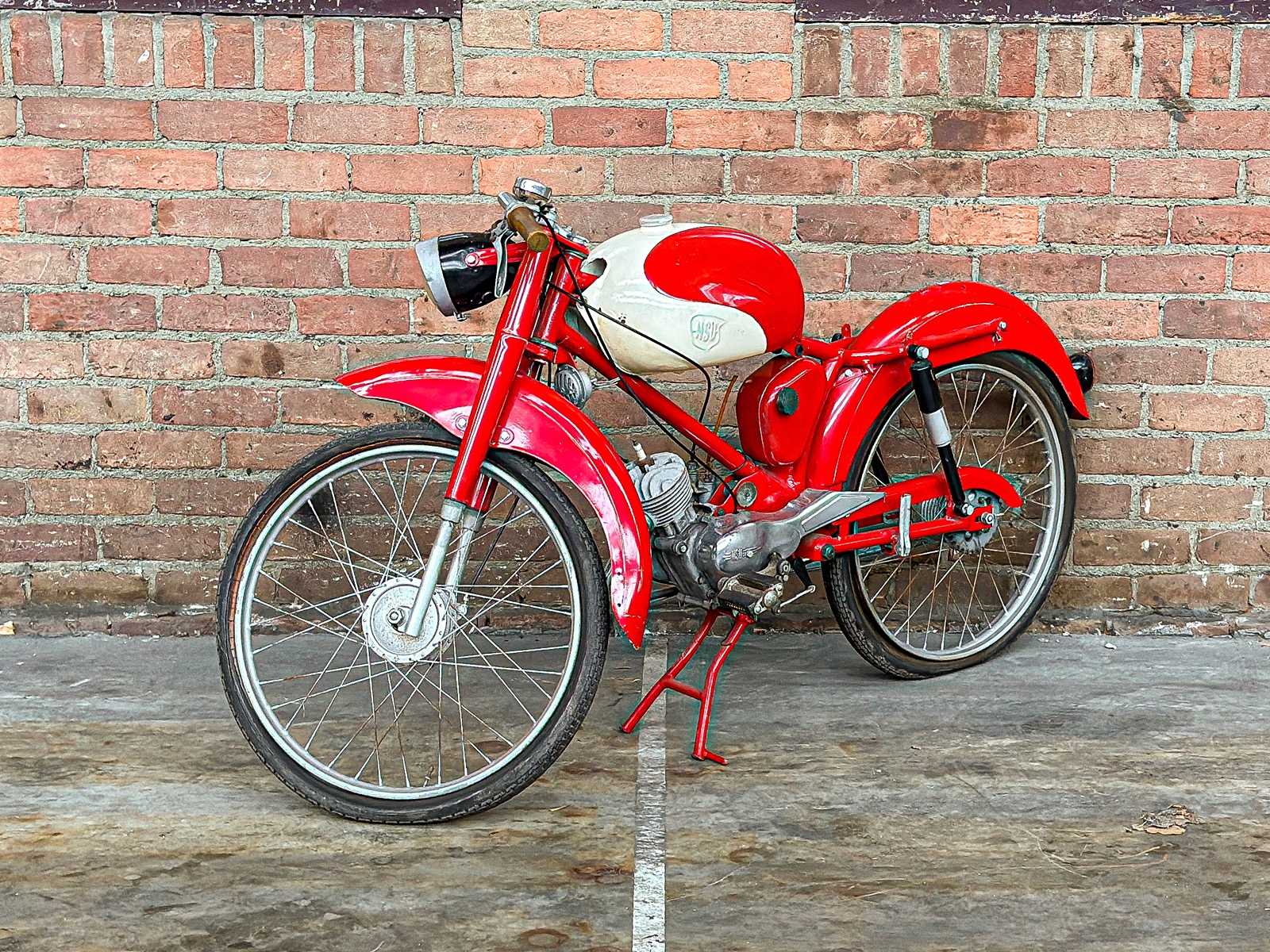 n.s.u. CAVALLINO 1973 Bromfiets, 27-FZV-9
