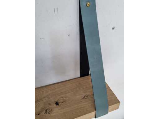 (37x) Set Leren plankdragers - Lead