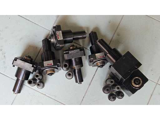 Brother - narzędzia napędzane przez WTO do tokarki + oprawki narzędziowe HSK40