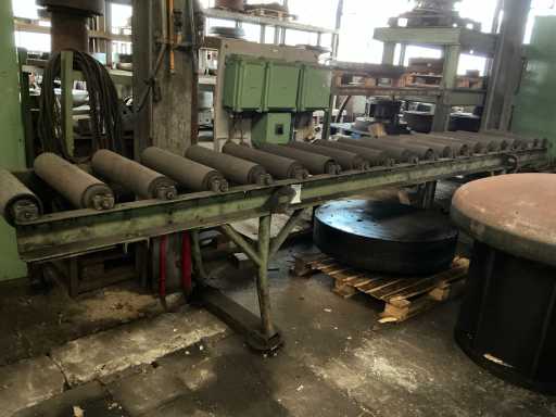 Convoyeur à rouleaux pour charges lourdes