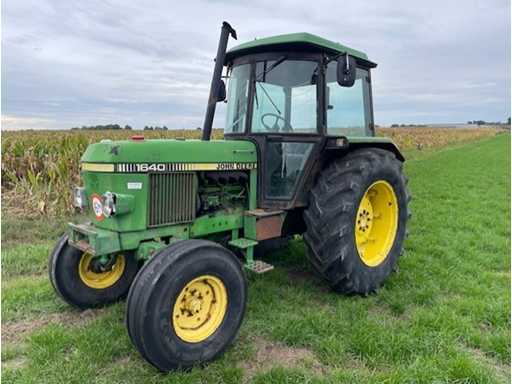 1983 John Deere 1640 Landwirtschaftlicher Traktor mit Zweiradantrieb TPB-08-X