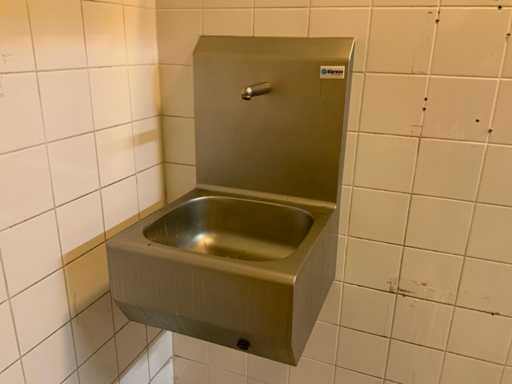 Elpress Infrarot-Spüle aus Edelstahl mit Kniesteuerung