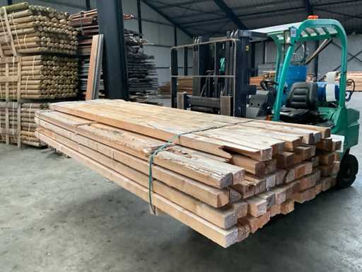 Fichtenstange 300x9x7 cm (60x)