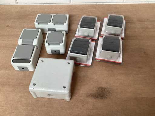 Materiale di commutazione del lotto di miscelazione, a prova di spruzzi d'acqua