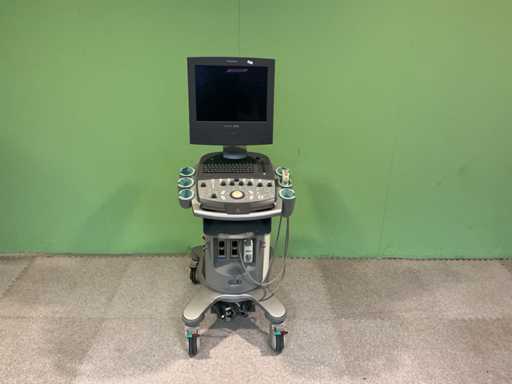 Elettrocardiogramma Siemens Acuson X300 2008 con sonda convessa senza alimentazione