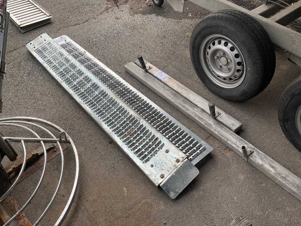 rampă galvanizată (2x)