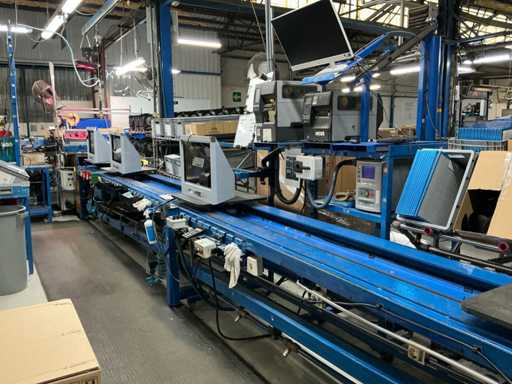 Manual assembling line