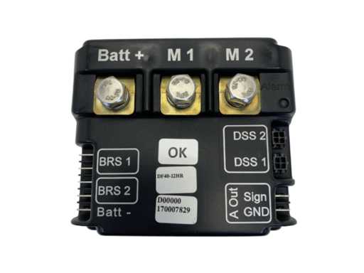 Harken DF40-12HR Steuerbox für Winde Größe 40 - 12V