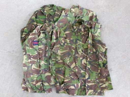 Jachet? de câmp britanic?, de lupt?, "Lightweight", camuflaj DPM, folosit?, par?ial defect? (R18) (100x)