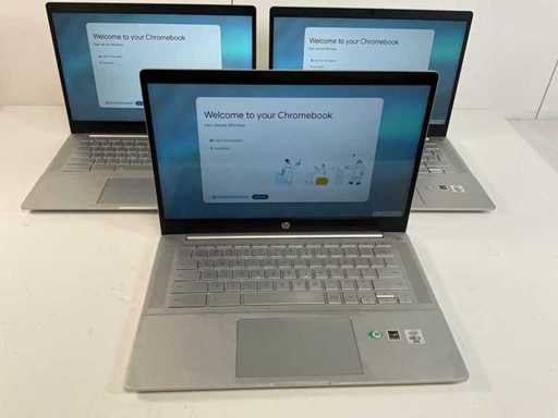 HP Pro C640 14”, Core(TM) i5 10th Gen, 8 GB RAM, 64 GB SSD ChromeBooks (3x)