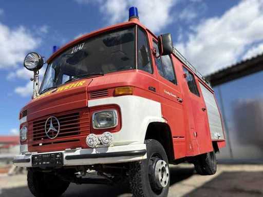 1981 MERCEDES-BENZ 409 / LF 409 brandweerwagen - 46.516 km - motor rijdend