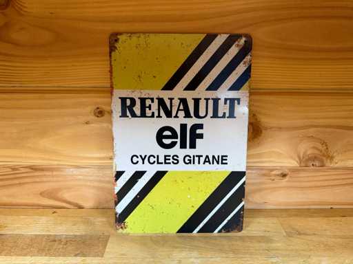 metaal reclame wandbord