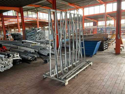 Double-sided transport frame