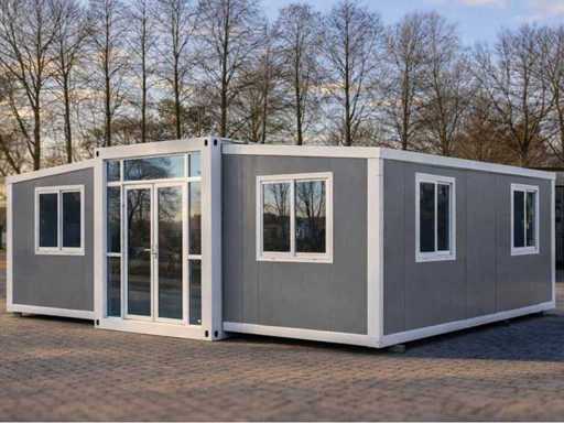 2026 Rhino Houses 36.5 m2 2 bedrooms, bathroom and kitchen Mobile living unit / Tiny house