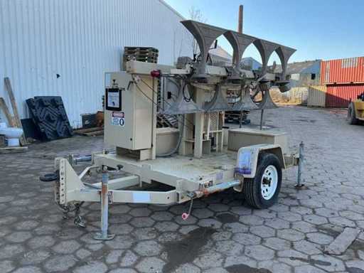 Przyczepy z podkładem Domofon i system nagłośnienia