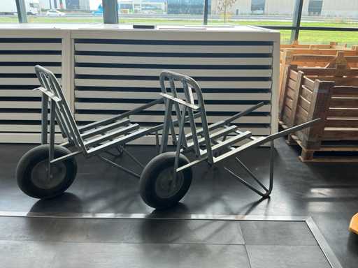 Brouette en pierre Leys (2x)