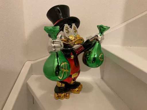 Dagobert-McDuck-Skulptur
