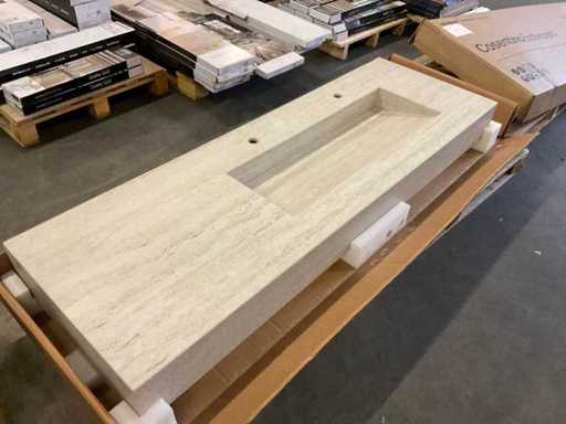 Cosentino Simplicity Wastafel Silestone  180x60 cm