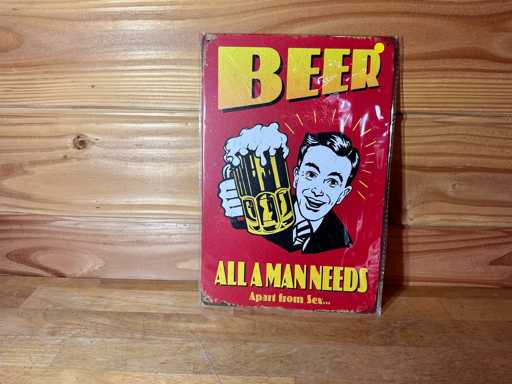 - Beer - Mancave decoratie