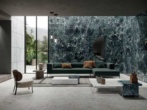 Carrelage de sol 69,12 m2 Alpi brillant 60x120 cm 