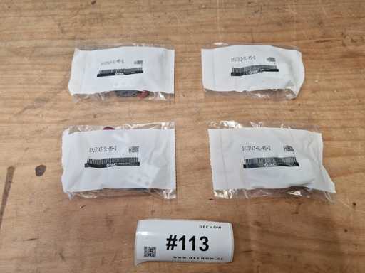 SMC - SYJ3143-5L-M5-Q - 4/2-, 5/2-, 5/3-Wege-Magnetventil mit weichdichtendem Schieber, Flanschversion und Rohrversion (4x)