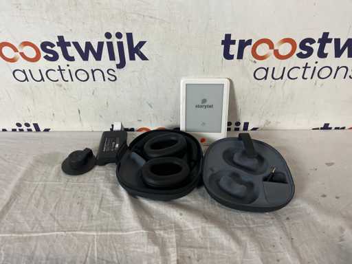 Storytel Reader + Duux Dock & Accu voor Whisper Flex 2 Ventilator + Sony WH-1000XM7